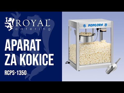 videozapis - Aparat za kokice - nehrđajući čelik
