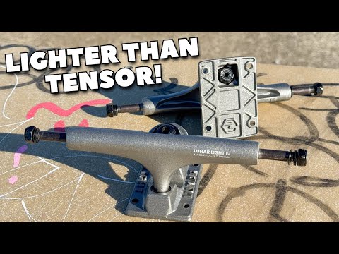The LIGHTEST Skateboard Trucks EVER MADE