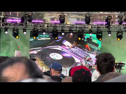 Kid Koala 🐨 DJs for Deltron 3030’s Intermission Live at Pier 62 in Seattle, Washington 7/19/2025