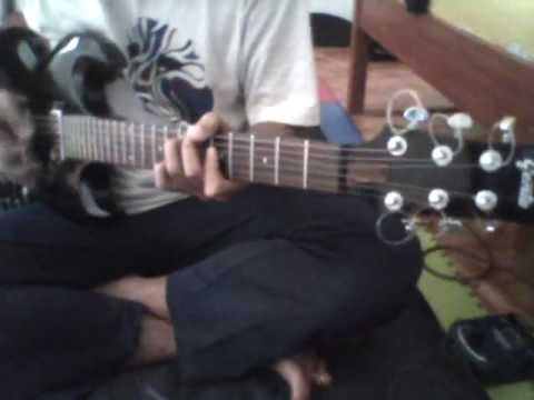 Genta Electric Guitar SG model & Behringer GDI 21 Demo
