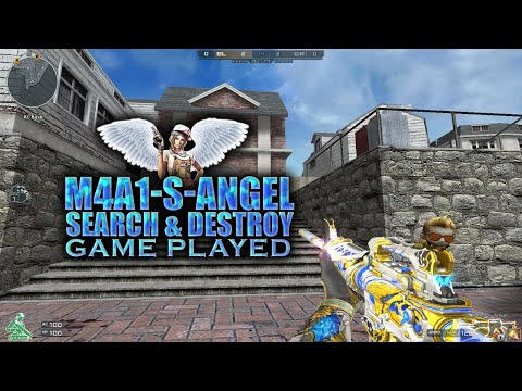 Crossfire West | M4A1-S-Angel Search & Destroy game played