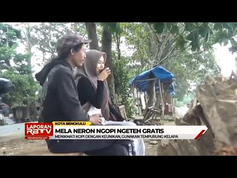 Nikmati Kopi dengan Keunikan Pakai Tempurung Kelapa