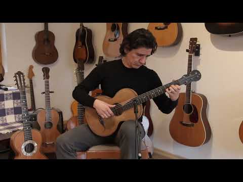 Bernard Enzensperger ~1850 excellent romantic guitar by the student of Johann Georg Stauffer + check video image 13