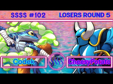SSSS #102 | Losers Round 5 - Codek (Ranno) vs CheesyPotato (Shovel Knight)