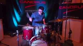 Josh Chang Plays CANOPUS New YAIBA Series Bop Kit