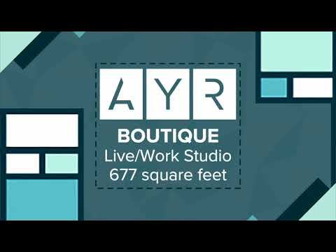 AYR Apartments - Boutique - Live/Work Studio 1 Bath