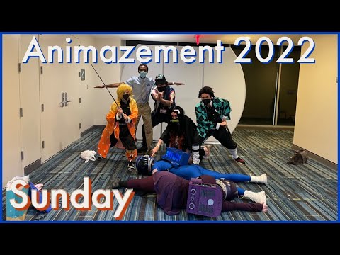 Animazement 2022 Sunday Vlog | Con Vlog