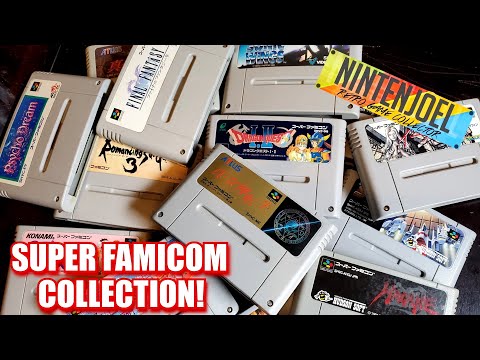 My Super Famicom Collection! Over 30 Games! Tons of RPGs!