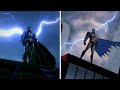 Batman Arkham Series BTAS Theme VS Batman The Animated Series Theme Side By Side