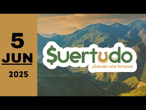 Resultado Suertudo del 05 de junio de 2025