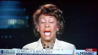 Maxine Waters vs. Bill O'Reilly and the black hair issue!