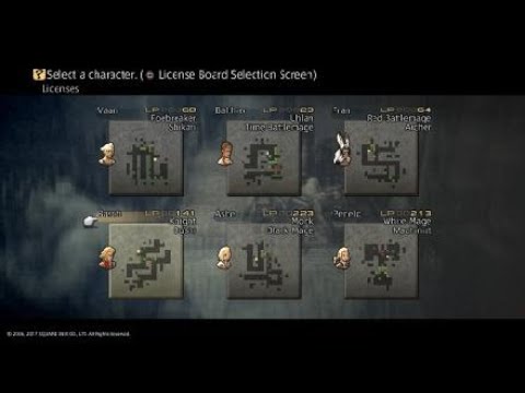 FINAL FANTASY Ⅻ THE ZODIAC AGE Best Job Combinations for each character.