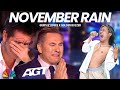 All the judges cry hysterically | When they heard the song November Rain with Extraordinary voice