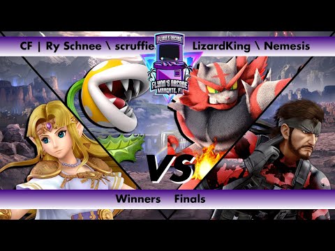 Flynn's Arcade 072 Winners Finals - scruffie:)) \ Ry Schnee vs. LizardKing \ Nemesis SSBU Doubles