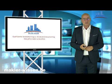 Qualifizierter Zeitmietvertrag vs. Mindestmietdauervertrag - Was gilt es dabei zu beachten