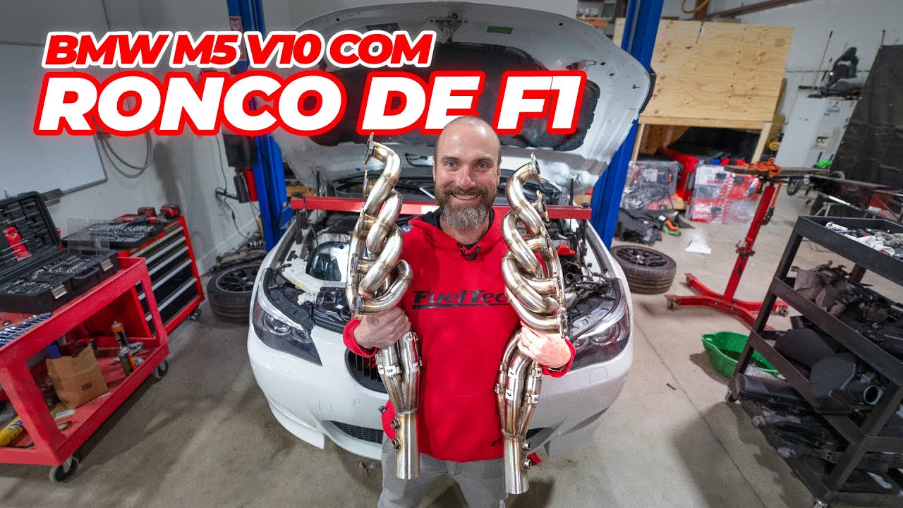 BMW M5 V10! With a Formula 1 sound, A car with a racing engine deserves a real exhaust sound