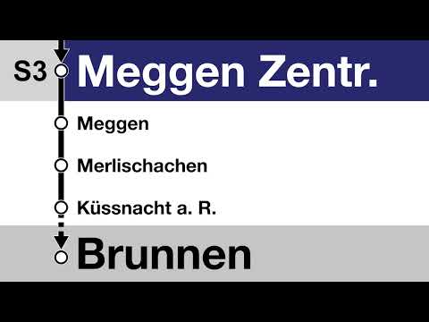 SOB Ansagen • S3 • Luzern – Brunnen