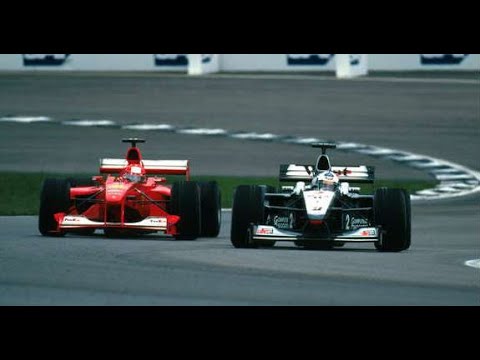 Mika Hakkinen vs Michael Schumacher - Belgium 2000