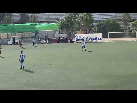 Massi debuta con el Málaga CF SAD División de Honor 16/10/22