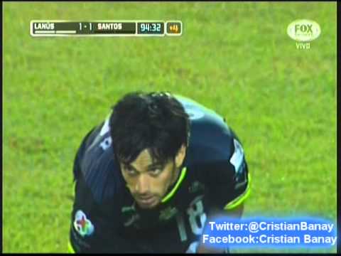 Lanus 2 Santos Laguna 1 (Relato Gustavo Mendoza ) ...