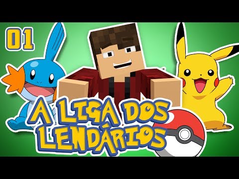 A LIGA DOS LENDÁRIOS #01 - Nova Série ÉPICA! - Pixelmon Minecraft