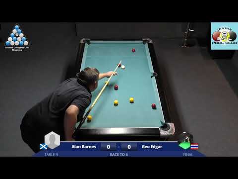 Irvine 8 Ball Flyer Final - Alan Barnes v Geo Edgar