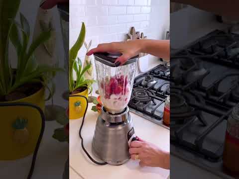 HEALTHY STRAWBERRY ICE CREAM 🍧🍓 #recipes #icecream