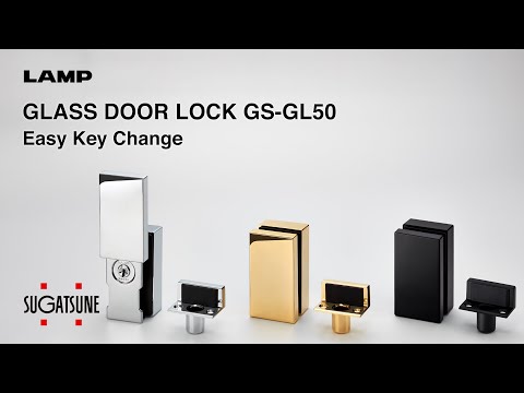 슈퍼 림 유리도어 잠금 장치 GS-GL50