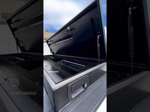 Truck Cover USA, American Work Cover installed on a Ford 2022 F250 #linexsandiego #linexsd #linex