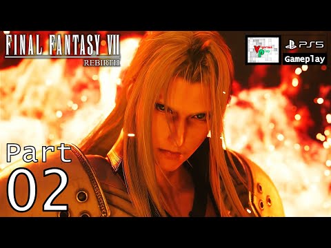 Final Fantasy VII Rebirth [PS5] - Gameplay Walkthrough Part 2 [1080P 60FPS] - No Commentary