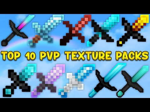 TOP 10 NEW BEST PvP TEXTURE PACKS (1.8.9)