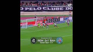 GOL DO REMO | GABRIEL TALIARI | REMO 2X1 BAHIA | BRASILEIRÃO 2026 | 22/03/2026