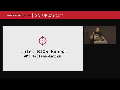 OffensiveCon18 - Alex Matrosov - Betraying the BIOS: Going Deeper into BIOS Guard Implementations