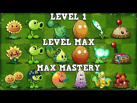 Random 30 Old & New Plants ORANGE RED Battlez - Who Will Win? - PvZ 2 Plant  vs Plant