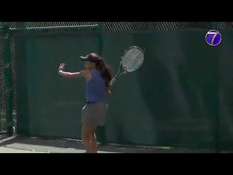 Victoria de la potosina Fernanda Contreras en torneo en Cancún, Quintana Roo.