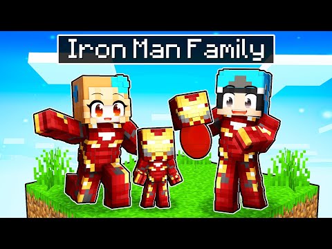 OMZ's Iron Man Family: Parody Story + Roxy, Lily, Crystal