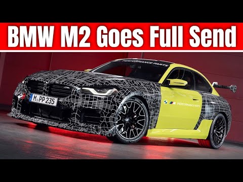 New BMW M2 Track Package Teased with Huge Wing and Upgrades