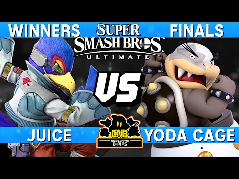 Smash Ultimate Tournament Winners Finals - Juice (Falco) vs Yoda Cage (Bowser Jr) - CNB 212