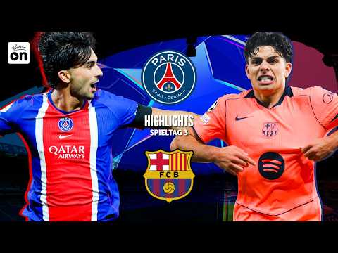 Paris Saint-Germain vs. FC Barcelona: HIGHLIGHTS - Klarer Sieger im Topduell | UEFA Champions League
