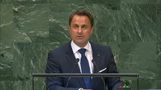 🇱🇺 Luxembourg - Prime Minister Addresses General Debate, 73rd Session