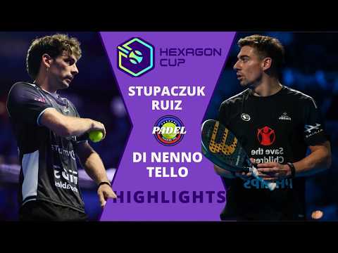 🔥 Stupaczuk / Ruiz vs Di Nenno / Tello | Hexagon Cup 2026 | Padel Highlights