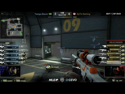 Tempo Storm vs OpTic Gaming - Championship Winners Finals - Game 1 - MLG Americas CS:GO Minor