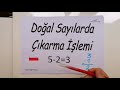 1. Sınıf  Matematik Dersi  20’ye kadar (20 dâhil) olan doğal sayılarla çıkarma işlemi yapar  eğitim #birincisınıf #EBA https://drive.google.com/drive/folders/1QAToe-vJMjiMTdiY1.... konu anlatım videosunu izle