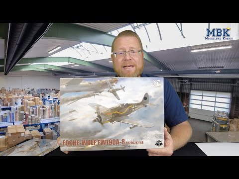 MBK packt aus SPEZIAL - 1:35 Focke-Wulf Fw190A-8 R2/R6/R7/R8 4-in-1 (Border Model BF-009)