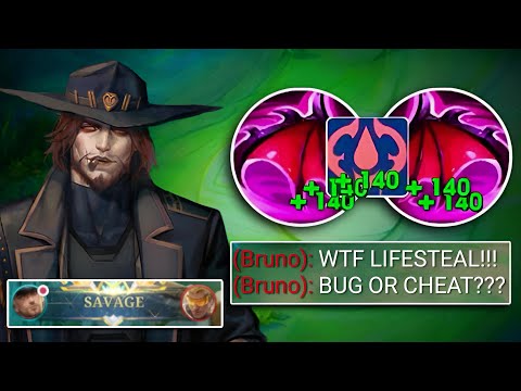 NEW CLINT LIFESTEAL BUILD 2025!🩸(must try!) LIFESTEAL HACK BUILD! - Mobile Legends