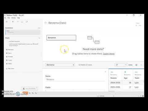 How to upload excel file with multiple sheets to Tableau? | Tableau Tutorials