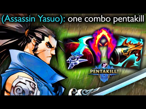 DARK HARVEST YASUO ONESHOTS WITH E+Q COMBO (LETHALITY)