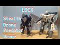 LDCX Stealth Drone And Predator Drone Review