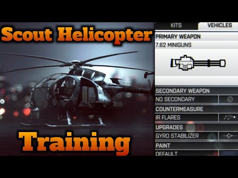 Scout Helicopter training methods (ps4) - Battlefield 4