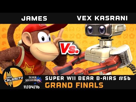 SWBB #56 | [W] DMG James (Diddy) vs Vex Kasrani (ROB) - Grand Finals - Smash Wii U - Singles